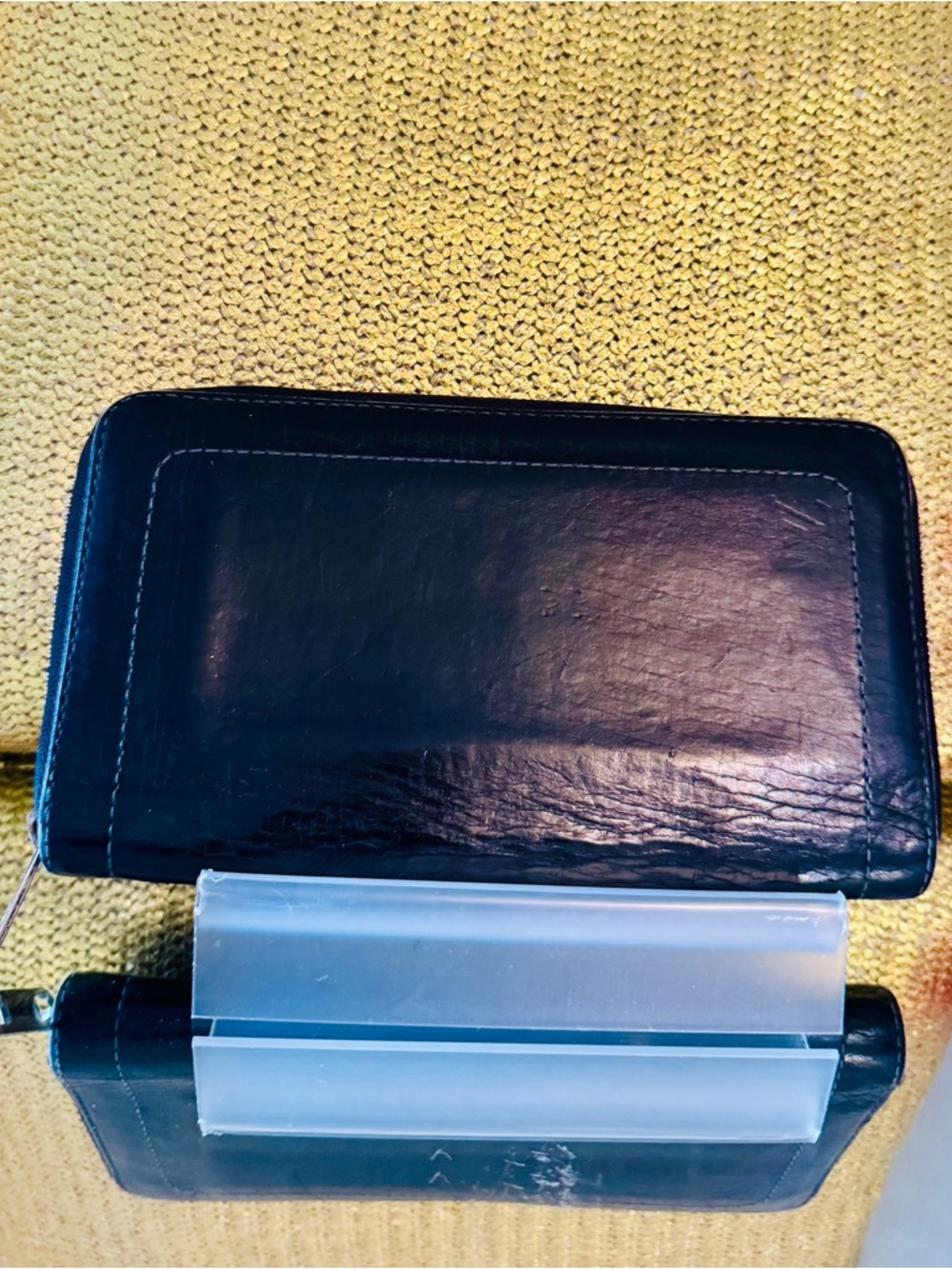 Louis Vuitton Black Zippy Leather Organizer Wallet - Picture 3 of 13